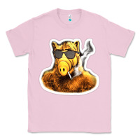 Bubblegum Pink Alf Classic Tee - linhVisuals