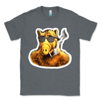 Charcoal Heather Alf Classic Tee - linhVisuals