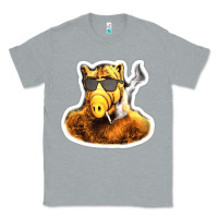 Heather Grey Alf Classic Tee - linhVisuals