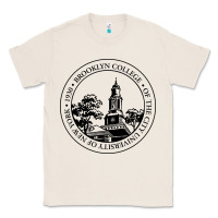 Natural Brooklyn College Classic Tee - linhVisuals