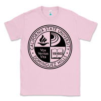 Bubblegum Pink Csu Dominguez Hills Classic Tee - linhVisuals