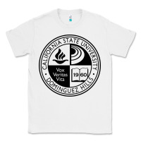 White Csu Dominguez Hills Classic Tee - linhVisuals