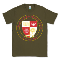 Army Green Csu Stanislaus Classic Tee - linhVisuals