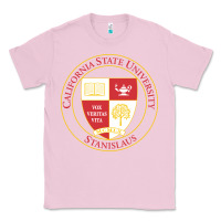 Bubblegum Pink Csu Stanislaus Classic Tee - linhVisuals