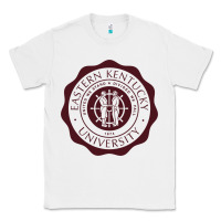 White Eastern Kentucky University Classic Tee - linhVisuals