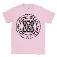 Bubblegum Pink Eastern Virginia Medical School Classic Tee - linhVisuals