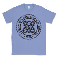 Colony Blue Eastern Virginia Medical School Classic Tee - linhVisuals