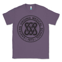Lavender Eastern Virginia Medical School Classic Tee - linhVisuals