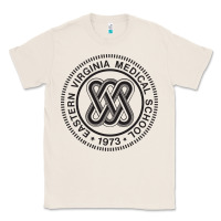 Natural Eastern Virginia Medical School Classic Tee - linhVisuals