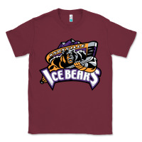 Burgundy knoxville ice bears Classic Tee - linhVisuals