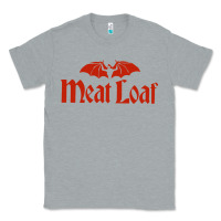 Heather Grey MEAT LOAF Classic Tee - linhVisuals