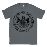 Charcoal Heather Millersville University Classic Tee - linhVisuals