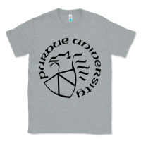Heather Grey Purdue University Classic Tee - linhVisuals