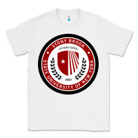 White Stony Brook University Classic Tee - linhVisuals