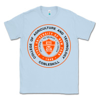 Dusty Blue Suny Cobleskill Classic Tee - linhVisuals