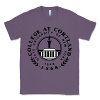 Lavender Suny Cortland Classic Tee - linhVisuals