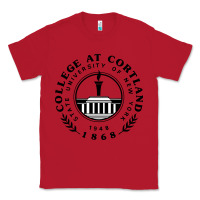 Red Suny Cortland Classic Tee - linhVisuals