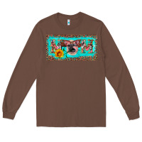 Chestnut mom heifer license plate Long Sleeve Tee - Artiststas