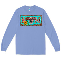 Colony Blue mom heifer license plate Long Sleeve Tee - Artiststas