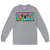 Mom Heifer License Plate Long Sleeve Tee | Teevron