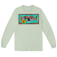 Matcha mom heifer license plate Long Sleeve Tee - Artiststas