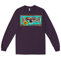 Plum mom heifer license plate Long Sleeve Tee - Artiststas