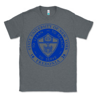 Charcoal Heather Suny Fredonia Classic Tee - linhVisuals