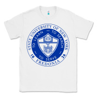 White Suny Fredonia Classic Tee - linhVisuals