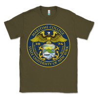 Army Green Suny Maritime Full Color Classic Tee - linhVisuals