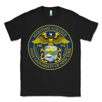 Black Suny Maritime Full Color Classic Tee - linhVisuals