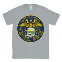 Heather Grey Suny Maritime Full Color Classic Tee - linhVisuals