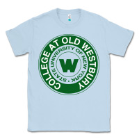 Dusty Blue Suny Old Westbury Classic Tee - linhVisuals