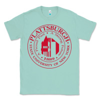 Seafoam Suny Plattsburgh Classic Tee - linhVisuals