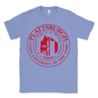 Colony Blue Suny Plattsburgh Classic Tee - linhVisuals