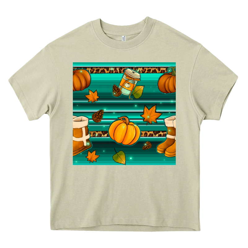 Autumn Seamless Pattern Heavy Core Tee by BundleAndBundleShop | Teevron