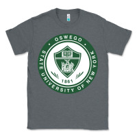 Charcoal Heather Suny Oswego Classic Tee - linhVisuals