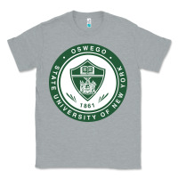 Heather Grey Suny Oswego Classic Tee - linhVisuals