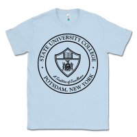 Dusty Blue Suny Potsdam Classic Tee - linhVisuals