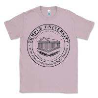 Lilac Temple University Classic Tee - linhVisuals