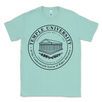 Seafoam Temple University Classic Tee - linhVisuals
