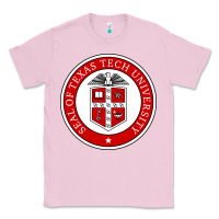 Bubblegum Pink Texas Tech University Classic Tee - linhVisuals