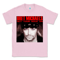 Bubblegum Pink #bret michaels get your rock on tour 2022 Classic Tee - linhVisuals