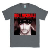 Charcoal Heather #bret michaels get your rock on tour 2022 Classic Tee - linhVisuals