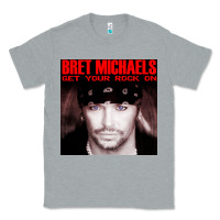Heather Grey #bret michaels get your rock on tour 2022 Classic Tee - linhVisuals