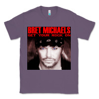 Lavender #bret michaels get your rock on tour 2022 Classic Tee - linhVisuals