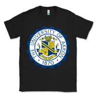 Black University Of Akron Classic Tee - linhVisuals