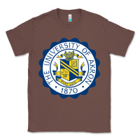 Chestnut University Of Akron Classic Tee - linhVisuals