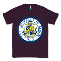 Plum University Of Akron Classic Tee - linhVisuals
