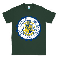 Sports Green University Of Akron Classic Tee - linhVisuals