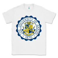 White University Of Akron Classic Tee - linhVisuals